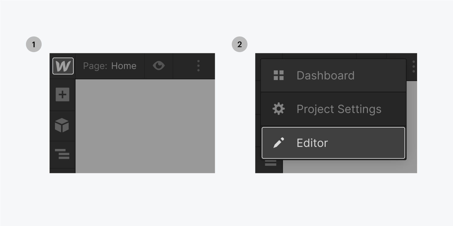 Webflow editor preview – Wedoflow