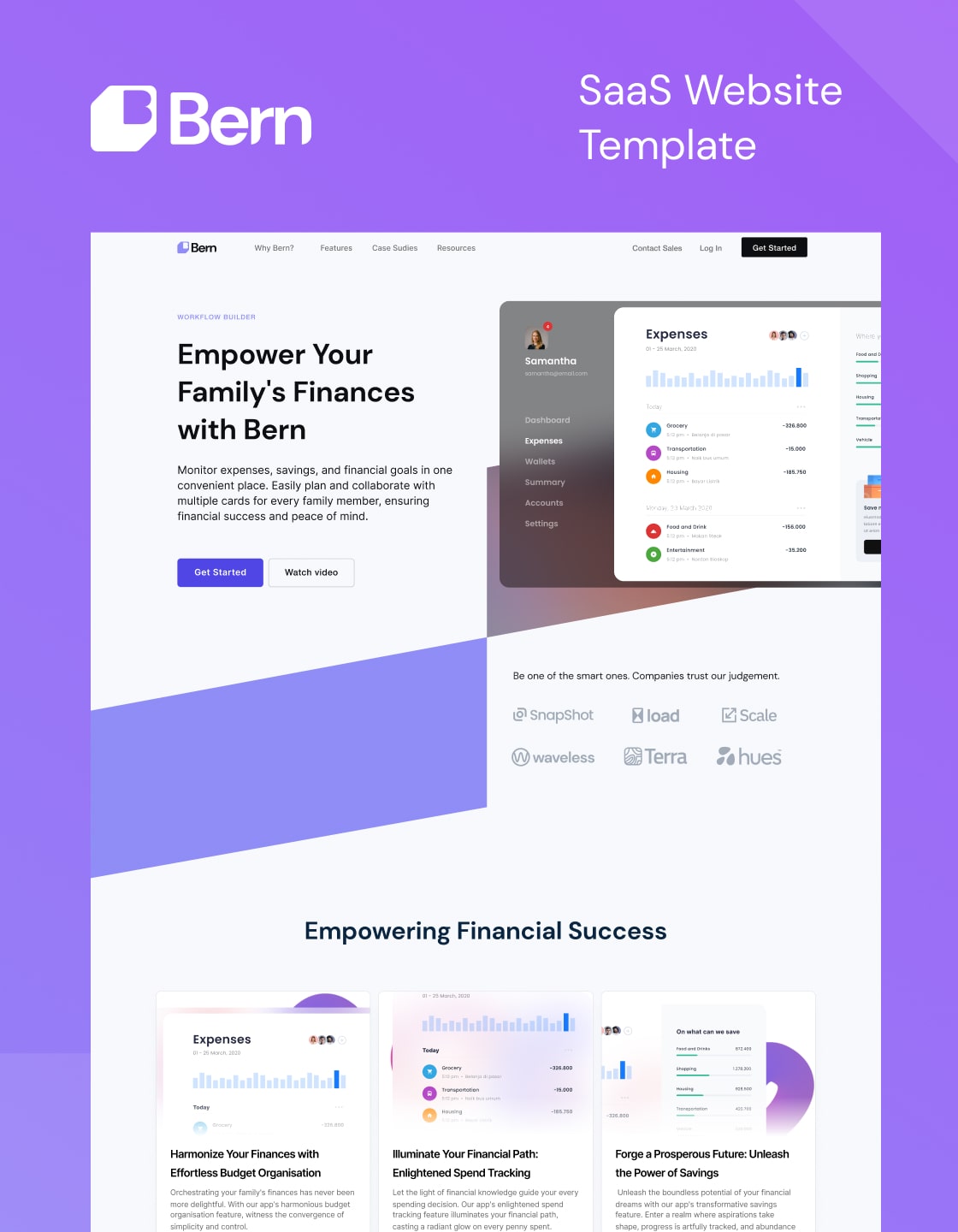 Webflow app template for agencies and businesses. Made in Webflow, designed by Wedoflow and Azwedo