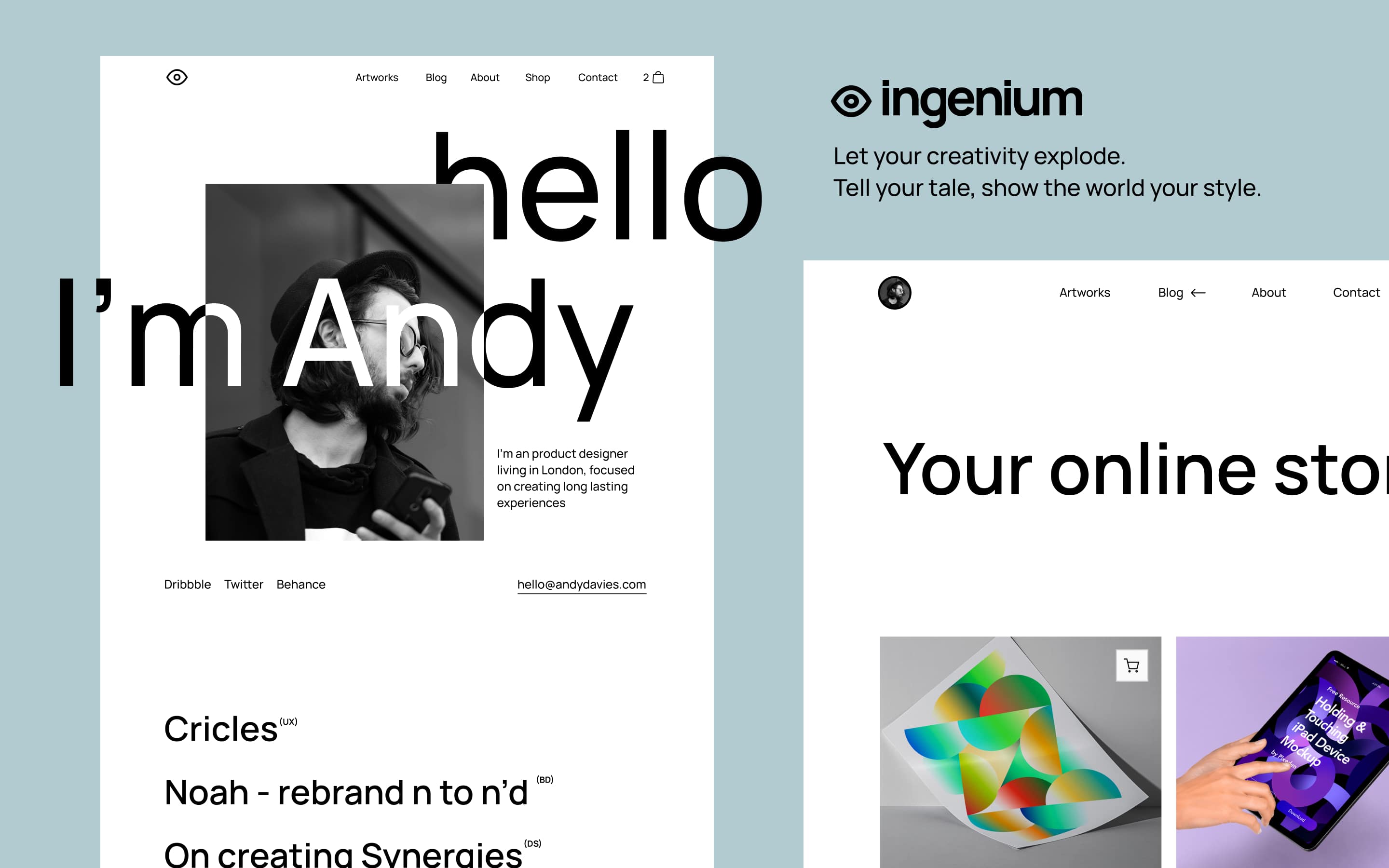 Ingenium E-commerce preview 1