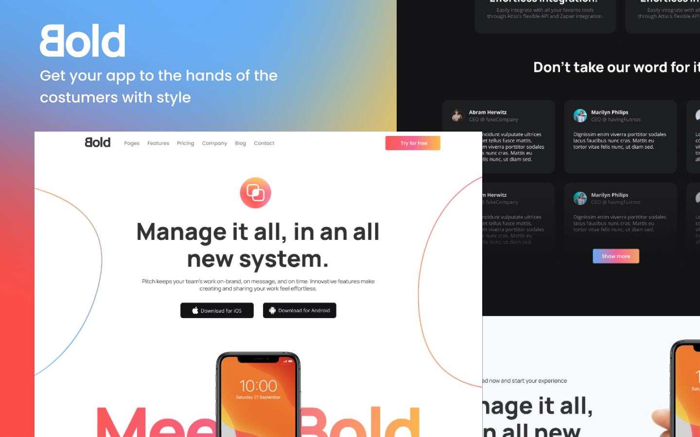 Bold preview 1